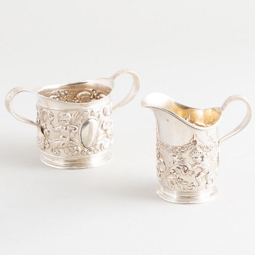 Tiffany & Co. Silver Child's Cup and Jug
