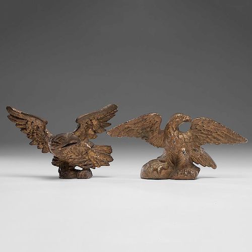 Carved Giltwood Eagle Decoration and Doorstop