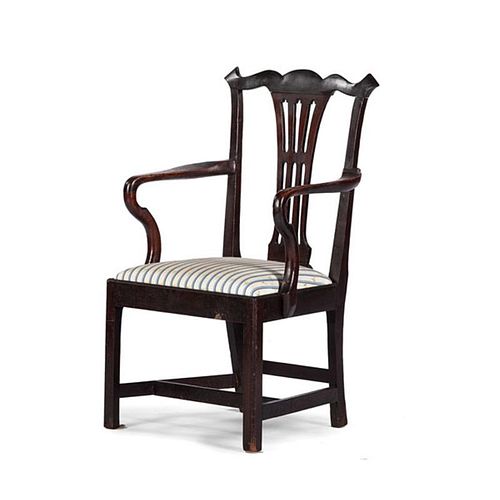 Chippendale Mahogany Armchair