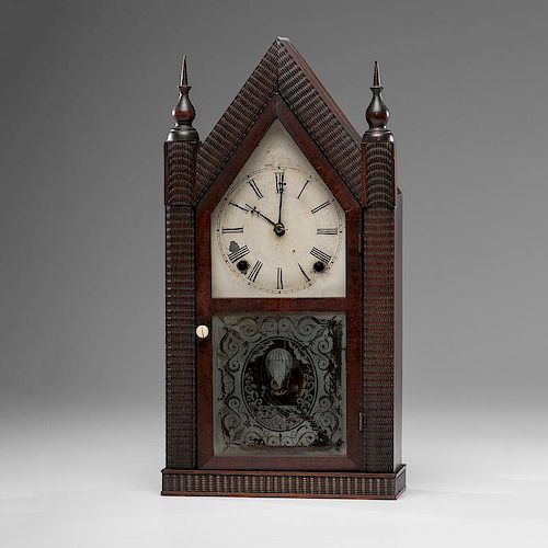 Forestville Mfg. Co. Steeple Clock