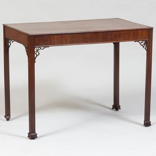 George III Carved Mahogany Table