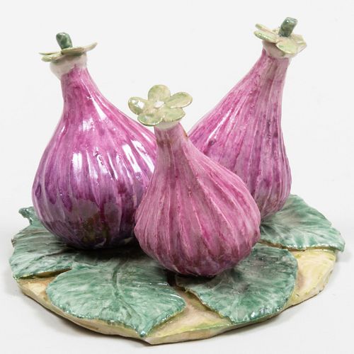 Lady Anne Gordon Porcelain Model of Three Figs