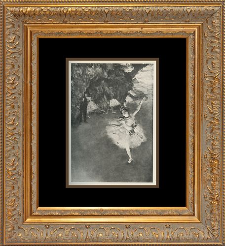 Edgar Degas Lithograph after Degasfrom 1923