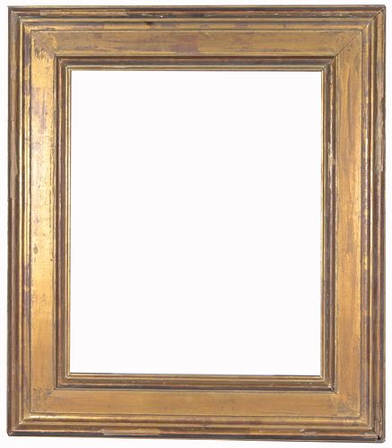 American School Gilt/Wood Frame - 17.5 x 14.75