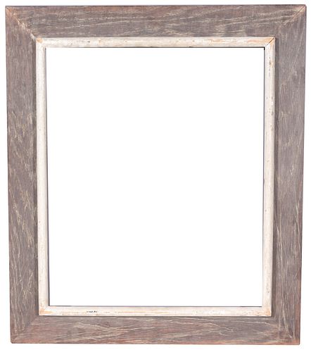 American 1950's Wood Frame- 21.25 x 17.75