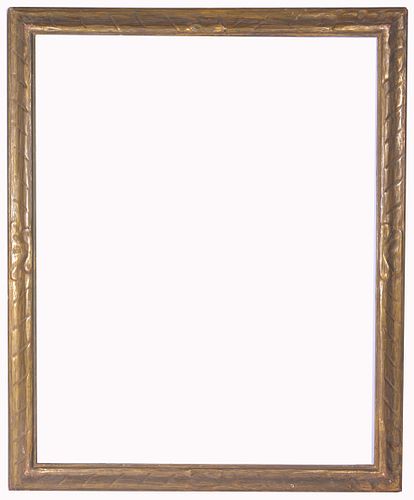 1920's Gilt/Carved Wood Frame - 30.25 x 24.25