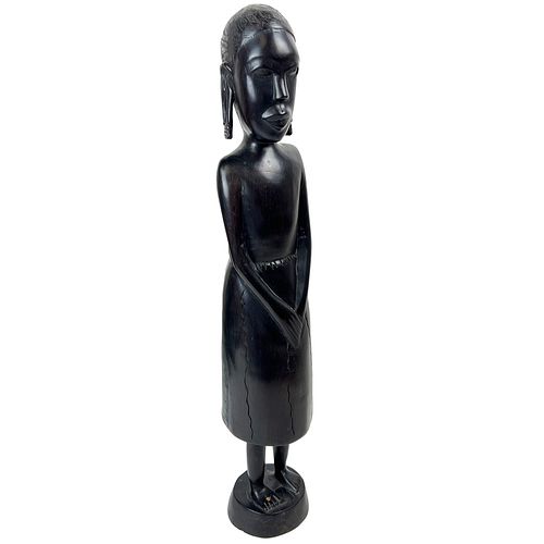 African Hand Carved Male Figure