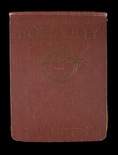 FORTUNY FABRIC SAMPLE BOOK, MID 20TH C