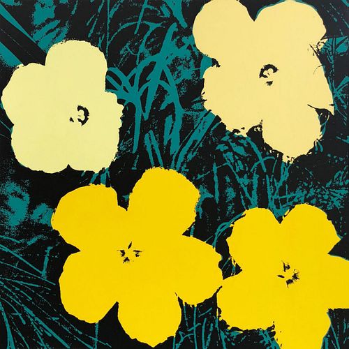 Andy Warhol- Silk Screen "Flowers 11.72"