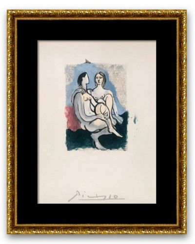 After Pablo Picasso- Lithograph on Arches Paper "L