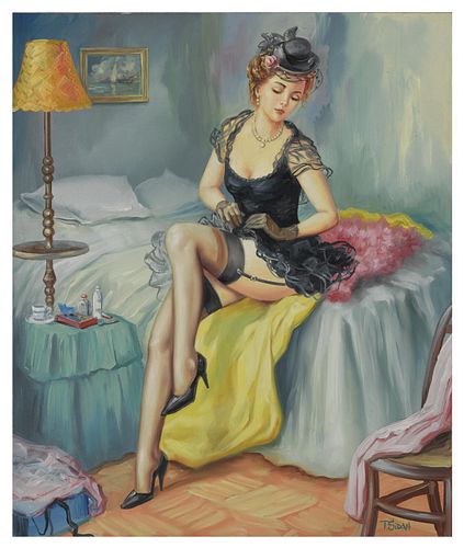 Taras Sidan- Original Oil on Canvas "Nathalie"