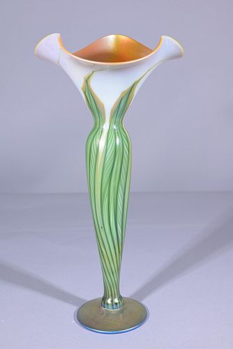 Lundberg Studio Art Glass Floriform Vase