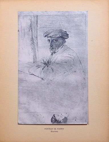 Edgar Degas:  Portrait de Tourny