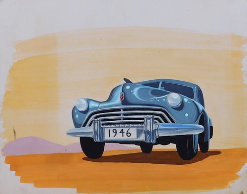 Robert O. Boynton Jr: Car WPA Illustration