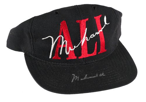MUHAMMAD ALI, Signed Hat