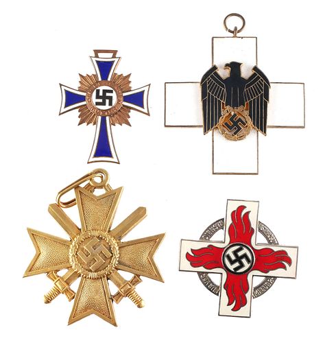 (4) German WWII Medals