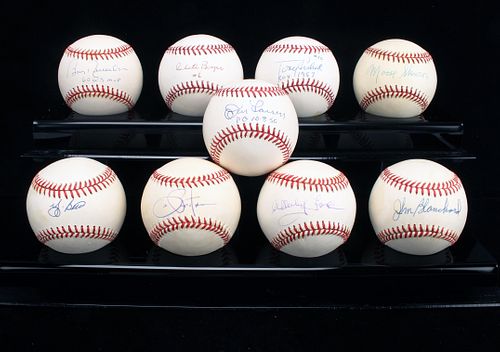 COLLECTION OF SIGNED BASEBALLS