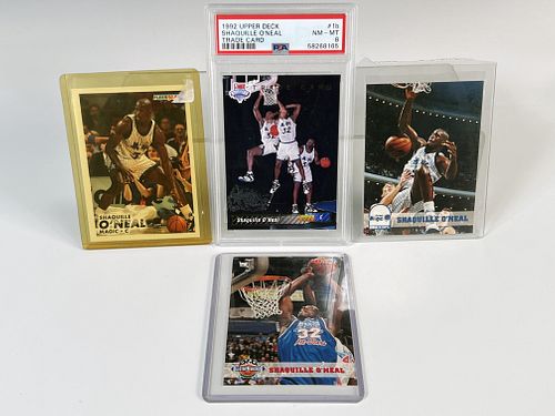 SHAQUILLE O'NEAL ROOKIE CARDS PSA