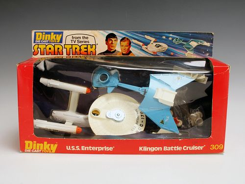 1978 DINKY TOYS STAR TREK STARSHIPS 309 CIB