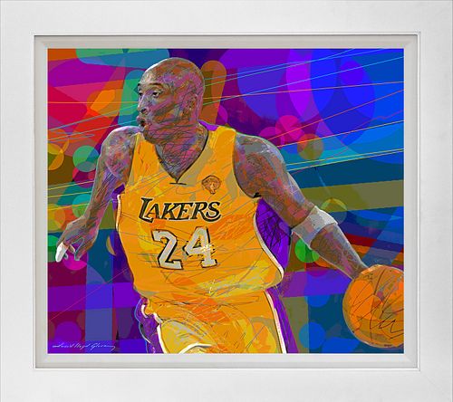 Kobe Limited Edition on  canvas by David Lloyd Glover
