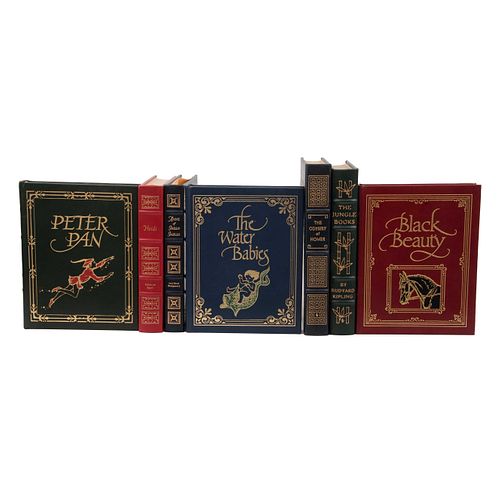 The Easton Press. Peter Pan / The Jungle Books / Heidi / Black Beauty. Ediciones ilustradas. Piezas: 7.