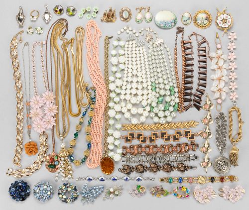 VINTAGE DIOR AND OTHER COSTUME JEWELRY, UNCOUNTED LOT