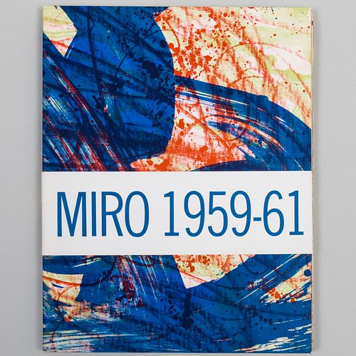 Joan Miró (1893-1983): Miró, 1959-61