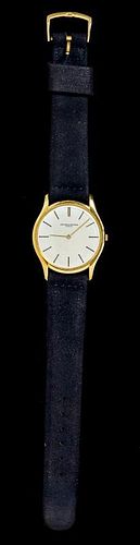 An 18 Karat Yellow Gold Ref. 4962 Wristwatch, Vacheron Constantin, Circa 1960's,