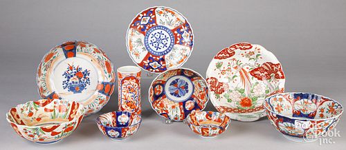Group of Imari porcelain