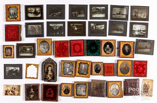 Early photographs, to include daguerreotypes