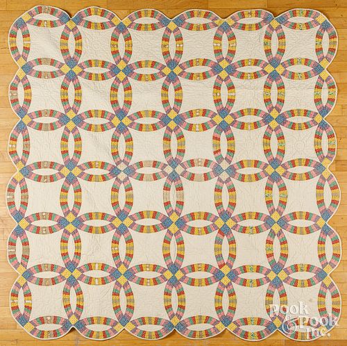 Three patchwork quilts, early 20th c.