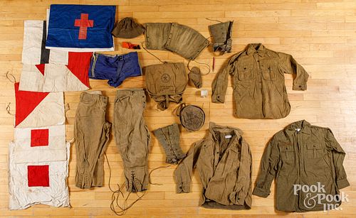 Boy Scout uniform and accessories, early 20th c.