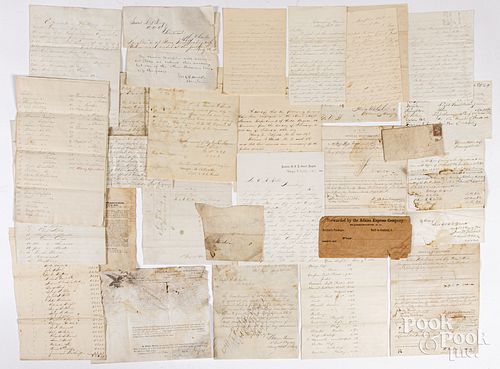 Group of Civil War letters