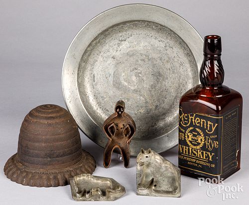 Miscellaneous country wares, 19th and 20th c.