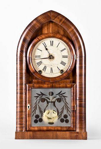 Brewster & Ingrahams Round Gothic or Beehive clock