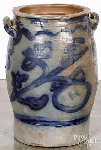 German twenty liter stoneware crock, 19th c.