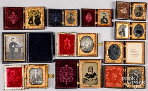 Tintypes, ambrotypes and Daguerreotypes