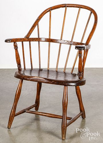 Windsor arm chair, ca. 1800