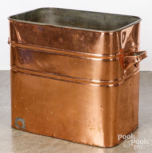 Large Philadelphia copper boiler, 19th c.