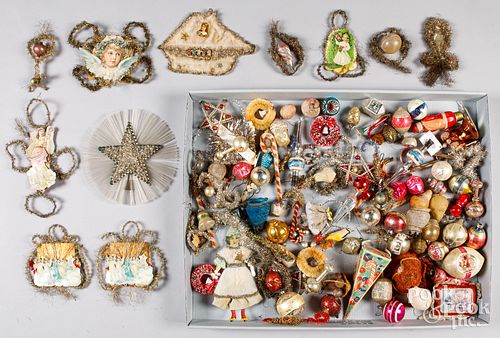 Vintage and antique Christmas ornaments
