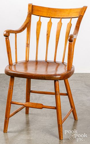 Arrowback armchair, 19th c.
