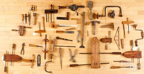 Large group of miscellaneous hand tools