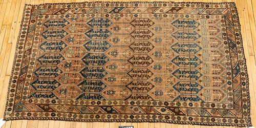 Persian Handwoven Wool Rug, W 4' 9'' L 8' 4''