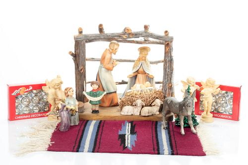 Hummel, W Goebel, West Germany Nativity Set