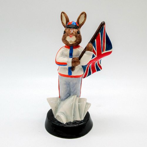 Royal Doulton Prototype Bunnykins Figurine, England Athlete DB216A