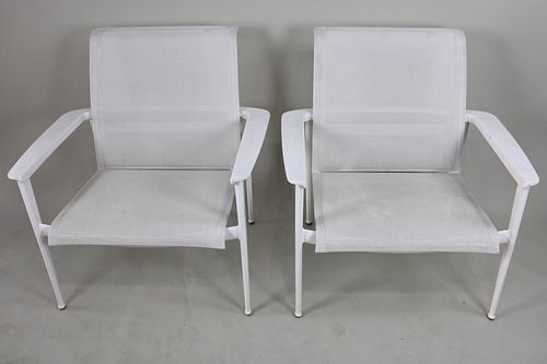 Pair of Flight Sling Lounge Chairs by Brown Jordan