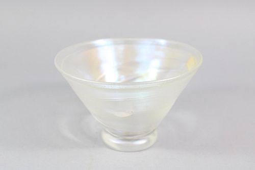 Mid-Century Modern Iridescent Glass Bowl, Bertil Vallien for Kosta Boda