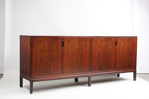 Danish Mid-Century Modern Sideboard Credenza Cabinet