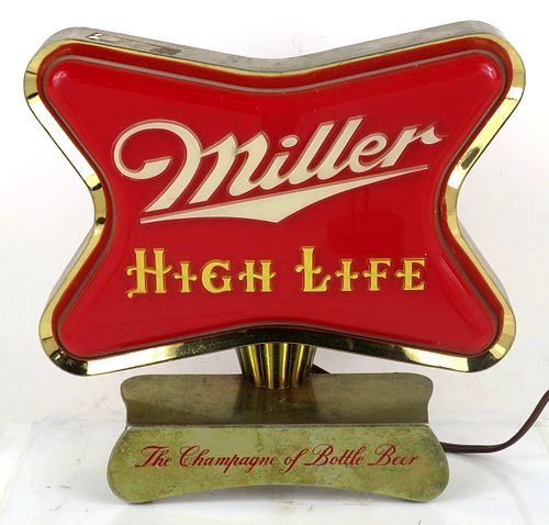 1949 Miller High Life Beer Cash Register Sign Milwaukee Wisconsin