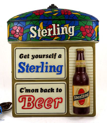 1977 Sterling Beer Sign Evansville Indiana